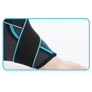 Custom OEM ODM Factory Direct Enhanced Sports Compression <b>Ankle</b> <b>Support</b> Brace for Muay Thai Kickboxing Adjustable Protection - Product Image 5