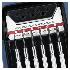 [WIGA] Industrial Grade <b>Jeweler</b> Precision <b>Screwdriver</b> <b>Set</b> 6pcs Steel Micro Tool Kit for DIY - Product Image 2
