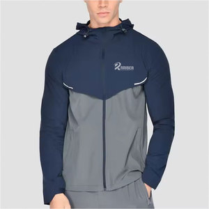 Nouvel arrivage : Ensemble coupe-vent pour homme, idéal pour les voyages et les activités de plein air, deux pièces, léger, durable et confortable - Product Image 4