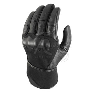 Guantes de Motocicleta de Cuero de Alta Calidad, Transpirables, con Pantalla Táctil, para Conducción y Carreras - Product Image 5