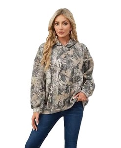 Sudadera con Capucha Extra Grande para Mujer, Diseño Sólido, Hombros Caídos, Manga Larga, Tejido de Poliéster, Ropa Casual de Invierno - Product Image 1
