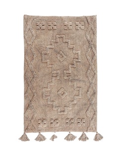 เซ็ตเสื่ออาบน้ำเมมโมรี่โฟมนุ่มพิเศษ5คลื่นขนาด40*60ซม. พรมผ้าฝ้ายหนาทนทานทันสมัยซักด้วยเครื่องได้สำหรับผู้ช่วยให้รอด - Product Image 4