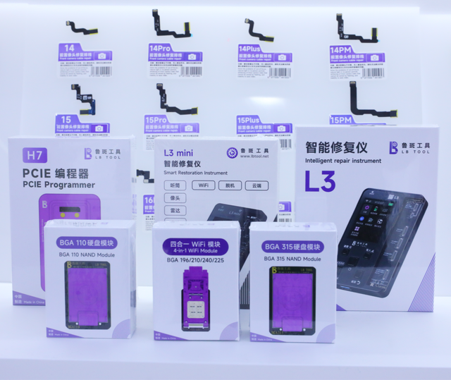 Luban L3 L3 Mini Multifunction Programmer Chip Read and Write Purple Screen Repair for iPhone 6-14PM Repair Tools Compatible