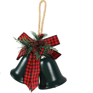 Campana Metálica de Calidad Premium con Acabado Negro para Colgar en Puertas de Entrada, Campana para Aulas Escolares - Product Image 1