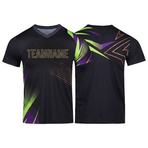Low Price Best Selling Heat-Transfer Printed Unisex Soccer Jersey Short Customizable Player Name Team Name Quick Dry Sportswear - Product Image 1