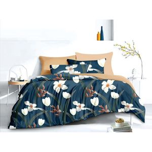 Edredón Romántico de Algodón Dohar Queen 90x100 Pulgadas, Estampado a Mano, Relleno de Lana Ligera y Suave, para Hotel y Hogar, para la Sala de Estar - Product Image 1