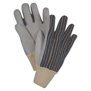 Standard Cowhide Split Leather Work <b>Gloves</b> <b>Driver</b> <b>Gloves</b> Truck Warehouse Gardening Men Women Knitted Cuff Hand Protection - Product Image 1