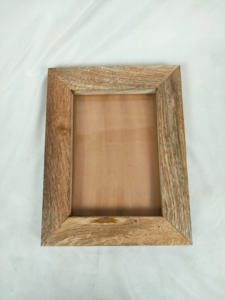 Cadre photo en bois moderne rustique personnalisable fait à la main en détresse image inspirée de la ferme avec taille personnalisée par l'artisanat - Product Image 4