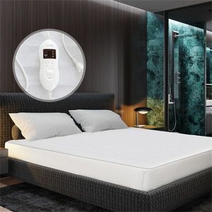 Materassino Elettrico Riscaldante 80x78 Lavabile Portatile con Spina USA, Timer 10H, Caldo per Uso Domestico, Realizzato in Poliestere - Product Image 1
