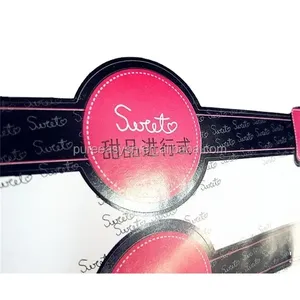 ฉลากขวดไวน์แบบกำหนดเอง ปั๊มฟอยล์ทองแบบนูน สำหรับบรรจุภัณฑ์แบรนด์ - Product Image 2