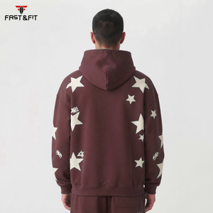 Nouveau design, léger, 100% coton, sweat-shirts imprimés avec patch en caoutchouc pour l'hiver, pour hommes, meilleure qualité, prix bas, fabriqué au Pakistan - Product Image 5