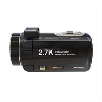 Caméscope numérique HDV, résolution 2.7K, écran tactile rotatif, carte SD, zoom optique 16x, stabilisation d'image, caméra DV