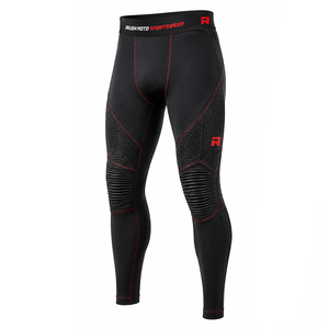 Leggings de moto durables avec tissu extensible flexible, soutien par compression, tissu respirant, design ajusté. - Product Image 2