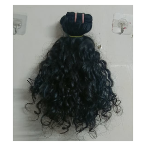 สำหรับผมต่อ Genius Weft ขนาด 22 นิ้ว เกรด Remy ทำจากผมแท้ พร้อมลอนธรรมชาติ - Product Image 1