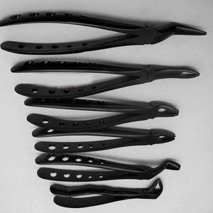 Juego de 6 Pinzas Dentales Ortopédicas DETAIN IMPEX con Recubrimiento de Plasma Negro, Diseño Ergonómico, Instrumentos Manuales Clase I con Certificación CE - Product Image 2