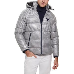 Chaqueta de Fútbol Acolchada de Alta Calidad, Duradera y Cómoda, con Capucha, Logotipo Frontal, Transpirable y Ecológica para Uso Invernal - Product Image 1