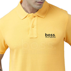 Polo en coton extensible pour homme, coupe facile, idéal pour les activités de plein air et le confort quotidien décontracté - Product Image 4
