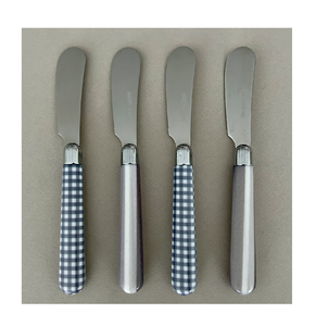 Couteau à beurre en acier inoxydable avec manche multicolore, couteaux à beurre en acier personnalisés, prix le plus bas - Product Image 6