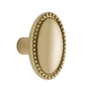 Poignées de porte ovales en laiton de haute qualité, aspect métallique, durables, élégantes et parfaites pour les intérieurs de maisons modernes ou classiques - Product Image 1