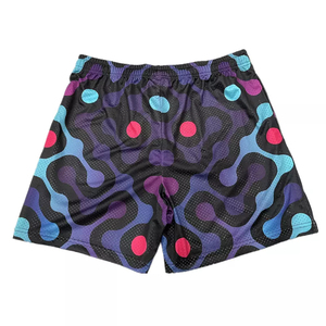 Shorts de basketball en mesh unisexe de haute qualité pour le streetwear, personnalisables pour équipes et shorts de streetwear unisexe de haute qualité en sublimation - Product Image 5