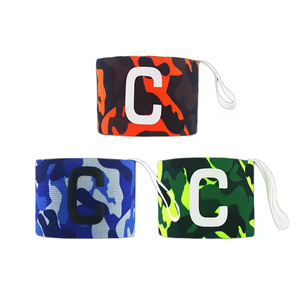 ปลอกแขนยืดหยุ่นปรับได้สำหรับกีฬาฟุตบอล กัปตันทีม ผู้นำทีม ฝึกซ้อมกีฬา ทำจากขนสัตว์ 100% กันลื่น ใช้ได้ทั้งชายและหญิง - Product Image 1