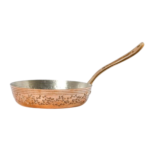 Handcrafted Hammered Copper Kadhai Wok <b>Pan</b> Cooking Frying Serving Traditional Indian Kitchen Utensil Heavy Duty Premium Finish - Product Image 4