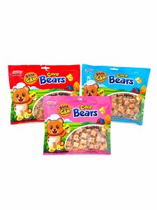 OEM ODM 200g Bear Biscuits <b>Chocolate</b> Strawberry Milk Cream Filled Crispy Cookies Wholesale Factory Looking for Distributor - Product Image 1