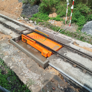 เครื่องชั่งรถไฟแบบกำหนดเอง รองรับน้ำหนัก 35,000 กก./เพลา ความแม่นยำระดับ 1 ทนทานต่อสภาพแวดล้อมที่รุนแรง ราคาประหยัด OEM OED - Product Image 2