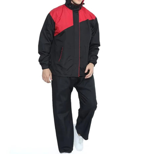 Solid Color Windbreaker Waterproof Wind Breaker <b>Jacket</b> Unisex Windbreaker <b>Jacket</b> and Pants Sets Breathable Nylon Tracksuits - Product Image 5