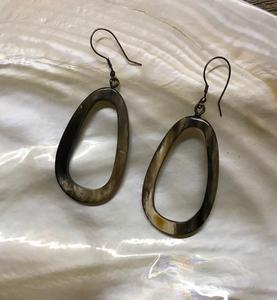 MN EXPORTS - Pendientes Colgantes de Cuerno de Búfalo Hechos a Mano, Ecológicos, Forma Natural, Diseño Moderno, Elegantes, Artesanía para Mujer, Boda, Uttar - Product Image 1