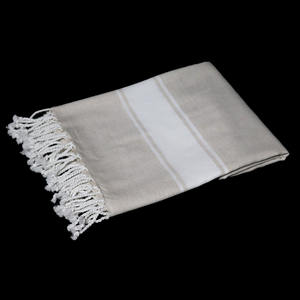 Toallas de Fouta a rayas de algodón 100% de calidad profesional, toalla de playa Hammam ecológica, técnicas secas al por mayor en India - Product Image 2
