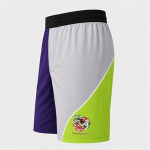Wholesale Plain MMA Shorts Stretchy Polyester Spandex High Quality Fight Training Wear Comfortable printed MMA Shorts - Product Image 2