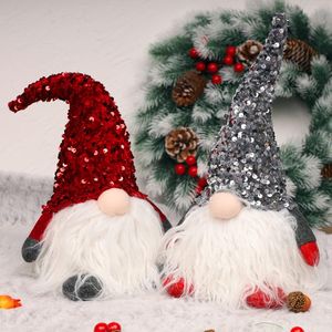 Gnomo Navideño de 12 Pulgadas con Lentejuelas Hechas a Mano, Juguete de Peluche Sueco Escandinavo Tomte con Luz, Elfo de Peluche para Regalo Navideño, Funciona con Pilas - Product Image 2