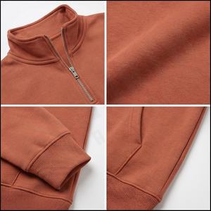 Vente en gros de vêtements de ville avec logo personnalisé pull-over pour hommes hiver sweat à capuche doublé en polaire surdimensionné avec col à capuche en tissu tissé - Product Image 4