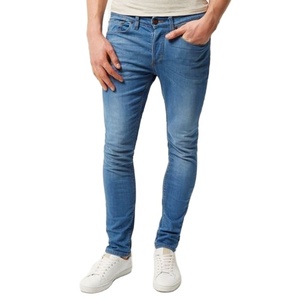 Pantalones vaqueros lavados para hombre, Jeans de algodón/LICRA a la moda, precio barato, diseño personalizado de calidad Premium, venta al por mayor - Product Image 3