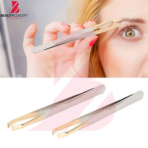 Pince à épiler pour sourcils en acier inoxydable, outil de beauté de précision avec une large gamme d'applications pour pincer les sourcils et le maquillage du visage - Product Image 5