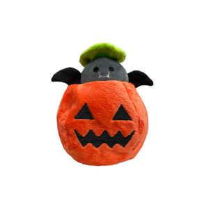 Juguete de Peluche para Perro de Halloween con Diseño de Murciélago y Calabaza, Juguete Masticable con Sonido - Product Image 3
