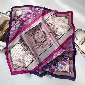 High Quality Custom Satin Printed <b>Scarf</b> Fabric for European Israel Island Private Label Branding Marketing Campaigns OEM ODM - Product Image 3