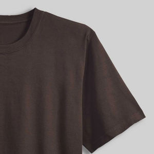 Camiseta de Diseño de Color Sólido con Mangas Cortas para Mujer / Colección de Verano 2026, Camiseta Chic de Moda Simple, Producción en Masa, Diseño de Cuello Redondo - Product Image 4