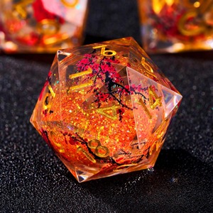 Dados de Resina Master Craft, Dados Poliédricos de Resina de Alta Precisión para Juegos de Mesa DND RPG Profesionales, Suministro de Artículos de Juego al por Mayor - Product Image 4
