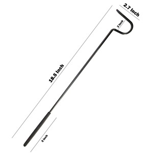 Reptile <b>Hook</b> 36" Premium Quality Rubber Non Slip Handle Pink Snake <b>Hook</b> Tools By GREEN SWIFT INDUSTRIES - Product Image 4