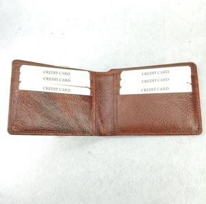 Cartera de Hombre de Cuero Genuino con Forro de Gamuza, Tarjetero, Billetera Bifold Delgada, Diseño Minimalista, Logotipo Personalizado en Relieve - Product Image 2