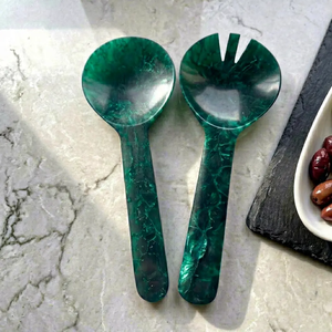 Juego de 2 utensilios de silicona con forma de cerdito para servir ensaladas, aptos para alimentos, para la cocina - Product Image 1