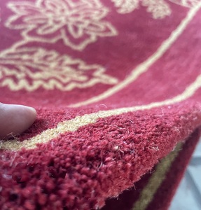 Direct Factory Floral Trendy Designer Indian Hand Tufted Wool <b>Rug</b> New Design Anti Slip Custom Shape <b>Thick</b> Medium Area <b>Rugs</b> Sets - Product Image 2