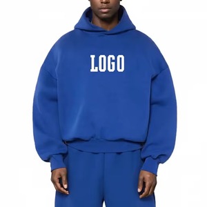 Sweats à capuche surdimensionnés personnalisés pour hommes, fabrication à faible MOQ, coupe épaules tombantes, construction carrée, délavage à la pierre, finition vintage, finition acide, effet vieilli - Product Image 5