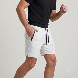Shorts de sport décontractés pour hommes, personnalisables, avec cordon de serrage, respirants, en coton/polyester - Shorts de course et d'entraînement d'été de haute qualité - Product Image 5