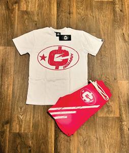 Conjunto de Camiseta y Pantalones Cortos de Felpa Francesa 100% Algodón para Hombre, Personalizado con Serigrafía de Alta Calidad, Ropa Masculina de Talla Grande, Conjunto de 2 Piezas - Product Image 4