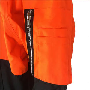 Veste bomber de sécurité légère et imperméable en Oxford, logo personnalisé, vêtements de travail réfléchissants haute visibilité, vêtements professionnels - Product Image 2