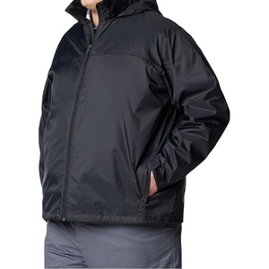 Veste coupe-vent d'hiver légère et respirante en toile imperméable pour homme avec logo frontal, idéale pour les sports de plein air 2026 - Product Image 2