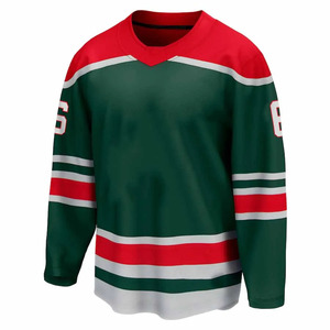 Jersey de Hockey sobre Hielo Sublimado Personalizado 2026, Uniforme de Equipo Transpirable de Poliéster, Venta al Por Mayor OEM, Calidad Profesional - Product Image 2